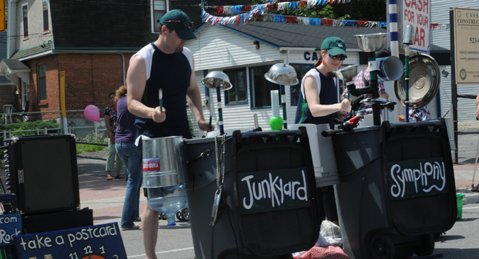 Junkyard Symphony at WESTfest, Ottawa, June 14, 2009